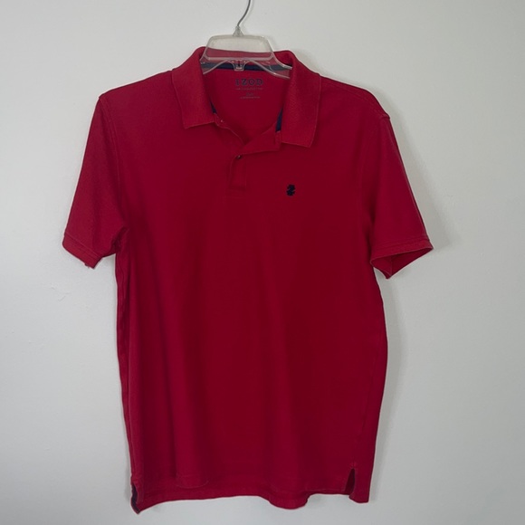 Izod Polo Shirt Red Men’s Size XL - Picture 1 of 4